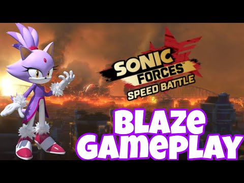 Sonic Forces Speed Battle - Blaze (Level 9) Gameplay (Read Description)