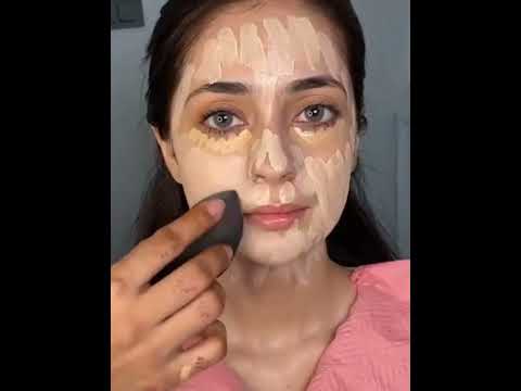 Party makeup base // party makeup look