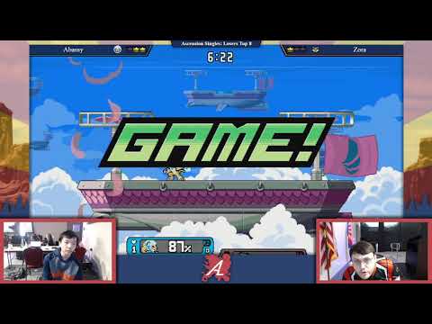 Ascension: Back To Basics RoA Losers Top 8 - Abaasy (Forsburn, Zetterburn) vs Zora (Maypul)