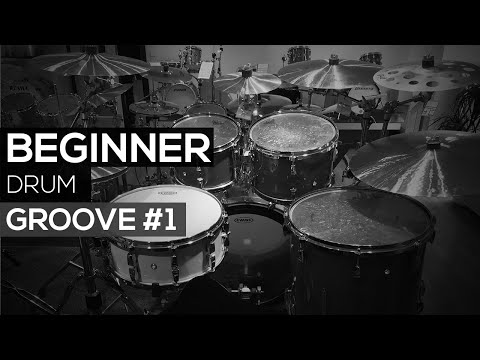 Beginner Drum Groove #1 | Drum Lesson