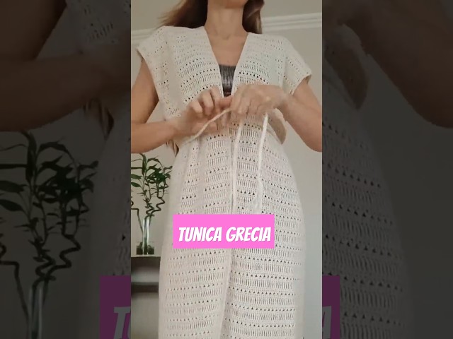 Vídeo relacionado con YouKD Wemen´s - Túnica bohemia para usar en la playa, A blanco., talla única