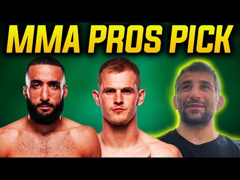 MMA Pros Pick ✅ Belal Muhammad vs. Ian Garry 👊UFC Qatar