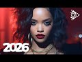 Rihanna David Guetta Bebe Rexha Alan Walker Lady Gaga Cover Style EDM Bass Boosted Music Mix