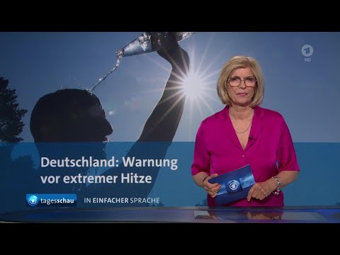 tagesschau in Einfacher Sprache 19:00 Uhr, 01.07.2025