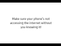 Alcatel One Touch 8008x Turn On Off Data Service