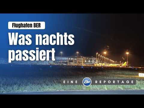 This is what happens at night at BER airport – An airliners.de report
