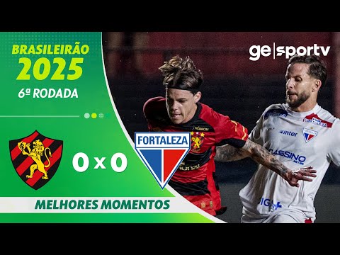Gols e lances de Sport x Fortaleza