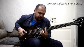 Video thumbnail for Anton Davidyants -  Warwick Corvette STD 5 2007 Germany by Gleb Basses