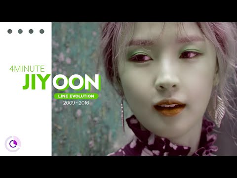 4MINUTE (포미닛) - JIYOON ( Line Evolution ) (2009 - 2016)