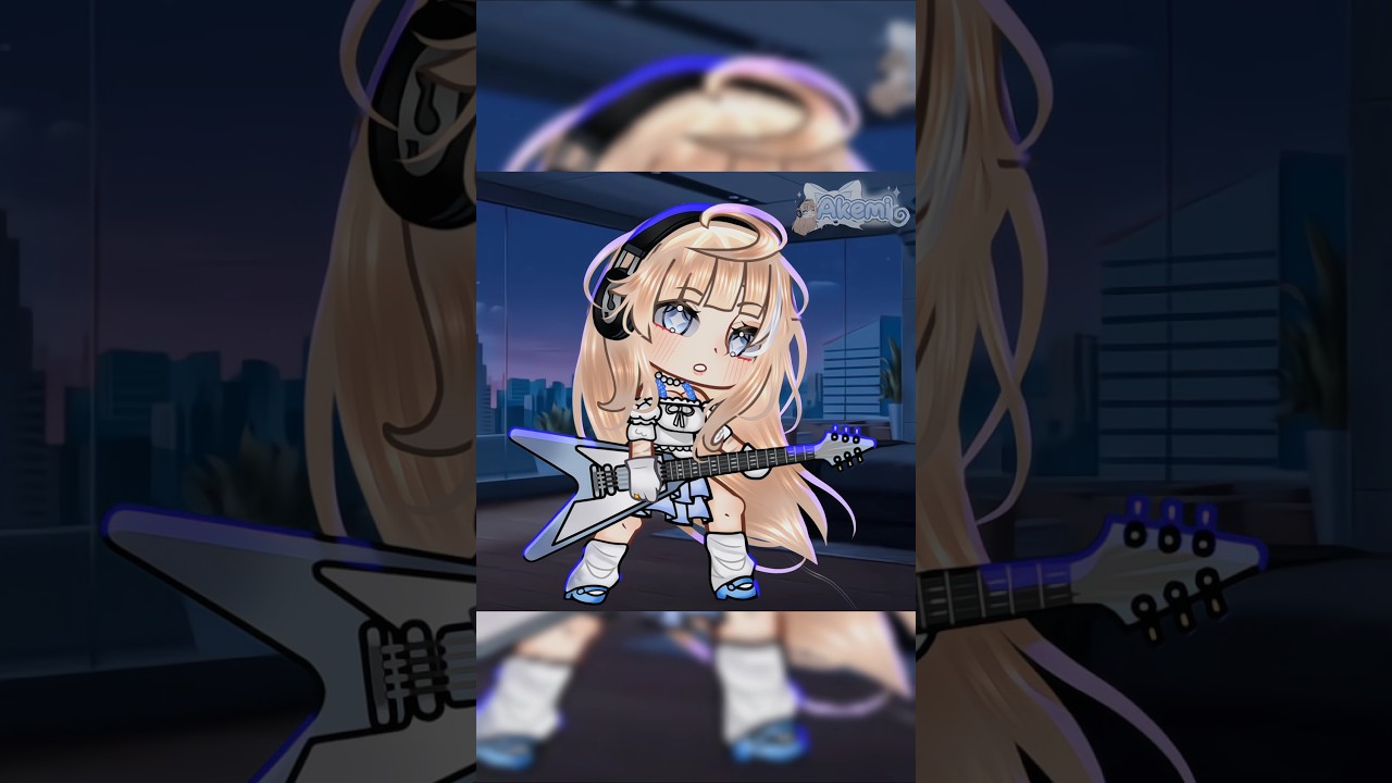 |[ 🎸 ]| 𝑴ulher não gosta de fofoca ! || 17:00 || #gacha #guitar #trend #meme #viral #shorts #foryou