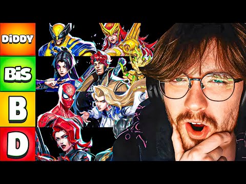 TeamCaptains OFFICIAL Season 5 Tierlist - Marvel Rivals