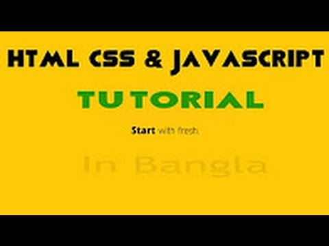Html Css Javascript Tutorial For Beginners Part 4 Create Drop Down Menu