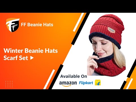 FF Self Design Beanie Cap