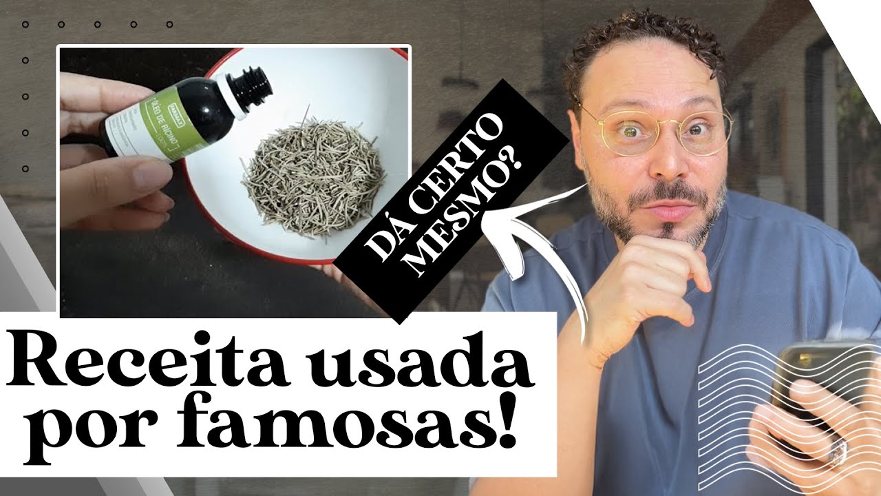 RECEITA CASEIRA MILAGROSA para CRESCER CABELO! Funciona?