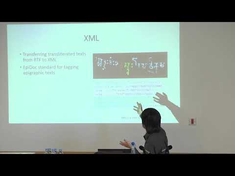 Data management for the decipherment of the Pyu language