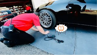 How to Reset Low Tire Pressure Light (TPMS) Tire Monitoring System