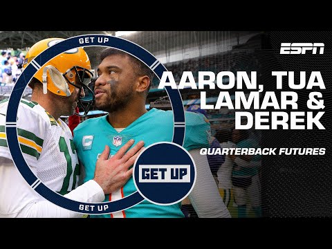 SEEING THE FUTURE 🔮 Aaron Rodgers, Derek Carr, Tua Tagovailoa & Lamar Jackson | Get Up