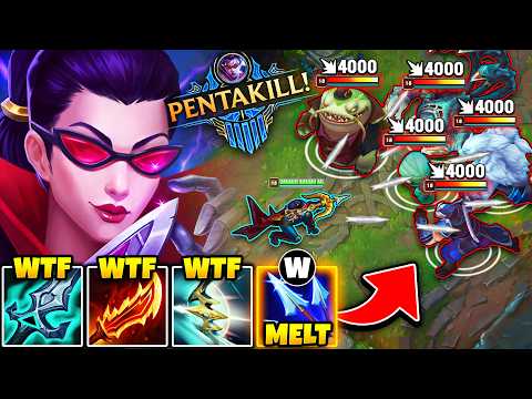 The enemies picked all Tanks, so I countered them with Vayne (100,000 DAMAGE PENTAKILL)