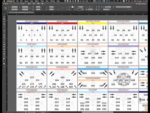 Magic Sheets - Adobe InDesign