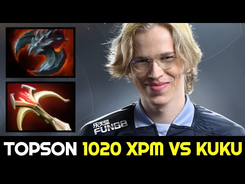 T1.TOPSON vs T1.KUKU — 1020 XPM Daedalus Build Troll Warlord 7.32 Dota 2