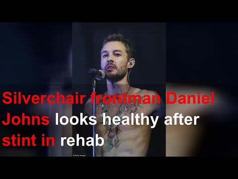 Silverchair frontman Daniel Johns looks healthy after stint in rehab