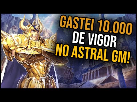 GASTEI 10 MIL DE VIGOR NO ESPAÇO ASTRAL GM! DEU BOM!? - SAINT SEIYA AWAKENING