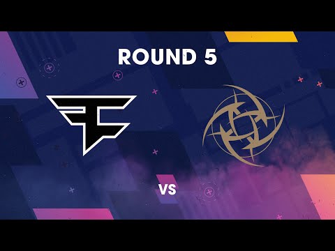 BLAST Pro Series Lisbon 2018 – Round 5: FaZe Clan vs. NiP