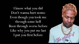 Lil Durk x Hurt Before (Lyrics)