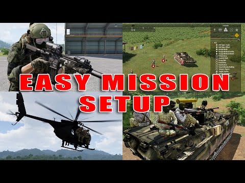 ARMA 3 - Easiest Way To Make Missions (Fun Ops) Online For Friends