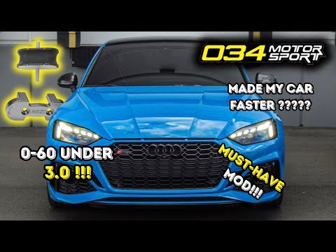 Audi S5/RS5 Instantly Faster: Installing 034Motorsport Density Transmission Mount & Insert w/ Dragy