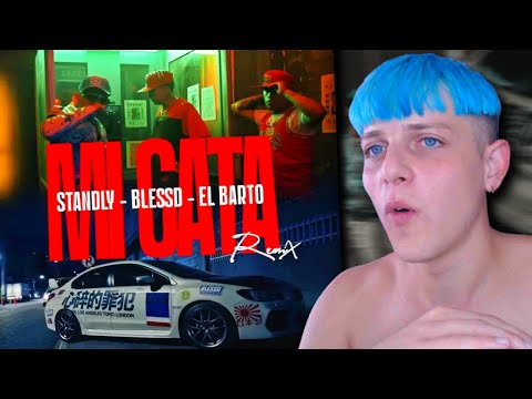 BERTIAKA REACCIONA a BLESSD ❌ STANDLY ❌ EL BARTO | MI GATA REMIX 😼 ( VIDEO OFICIAL )