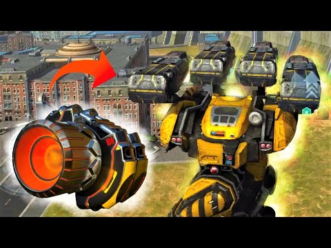 [WR] Behemoth Avalanche with Jump Unit Module  / War Robots Test Server