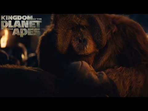 Kingdom of the Planet of the Apes Opening Scene (Caesar’s Funeral) HD Quality