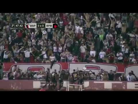 ACESSO PARA A SERIE B DO BRASILEIRO BOTAFOGO SP 1 X  0 BOTAFOGO PARAIBA GOL DE CAIO DANTAS