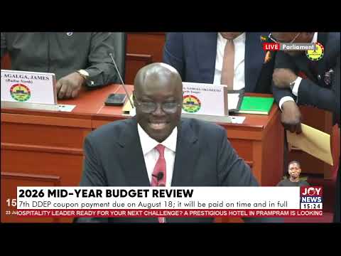 2026 mid-year budget review: Ghana in no hurry to return to international borrowing - Ato Forson