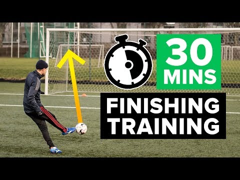 SCORE MORE GOALS | 30 minute finishing football training programme