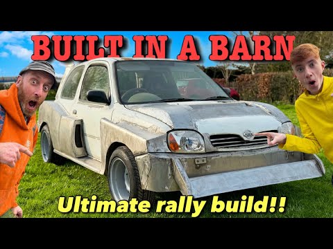 OUT OF SHEET METAL & A VICE! 6R4 MICRA RALLY BUILD!!!