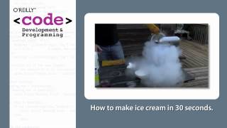 How to make ice cream in 30 seconds