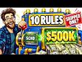 10 Dividend Investing Rules to Reach a $500,000 Portfolio