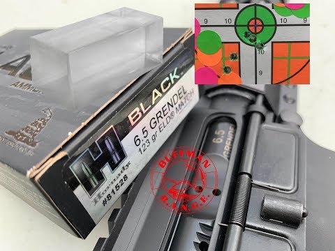6.5 Grendel (6.5x39mm), 123gr ELD Match, Hornady Black (81528)