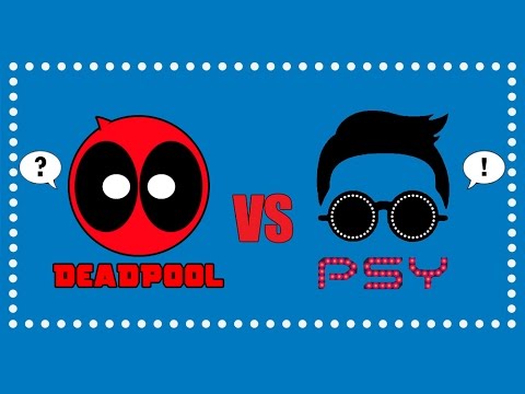 Deadpool vs Gentleman | PSY Parody