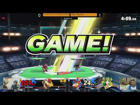 Gamer's Guild Smash Monthly 10 Doubles - Freshman/The Concept of De4th vs TRL/Nelvin