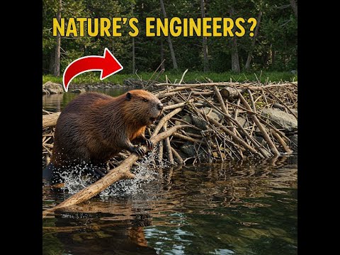 🦫 The Master Builders: How Beavers Shape Entire Ecosystems!