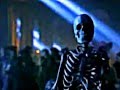 Moonwalking Skeleton performing "Is It Scary" from "Ghosts"