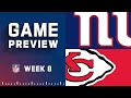 New York Giants vs. Kansas City Chiefs | Week 8 NFL Game Preview