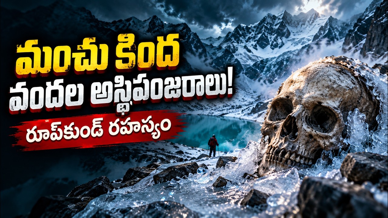 మంచు సరస్సులో వందల అస్థిపంజరాలు! | Roopkund Mystery Telugu | Mayavi Creations