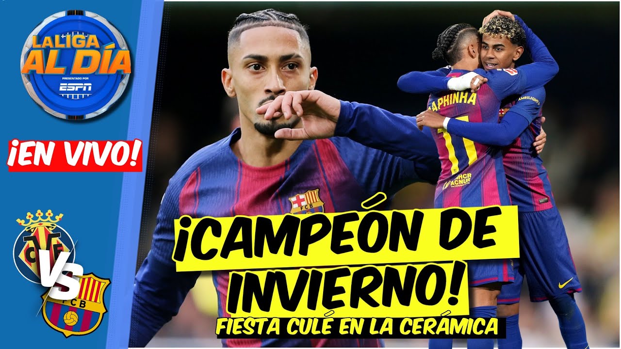 BARCELONA es CAMPEÓN de INVIERNO. RAPHINHA y LAMINE arman la FIESTA de fin de año | La Liga al Día
