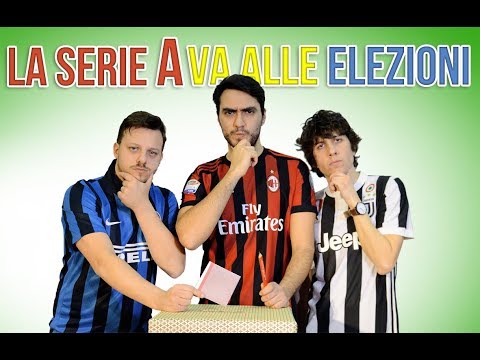 LA SERIE A VA ALLE ELEZIONI