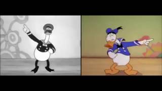 Mickey Mouse - Orphan's Benefit  - 1934 vs. 1941 Comparison