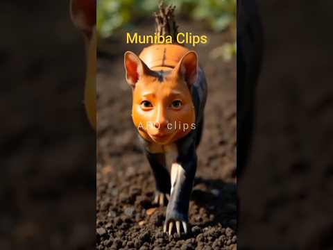 carrot change in to animal asmr#asmr #viralshorts #munibaclips #aiart